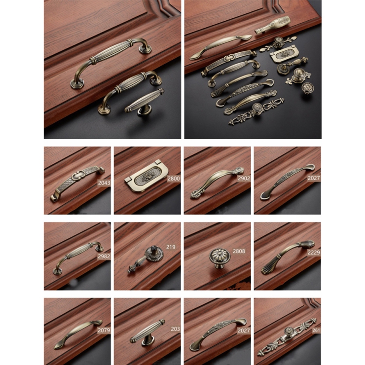 Tay nắm brass MS04